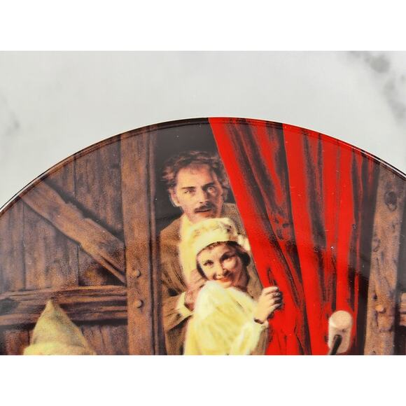 Grimm's Fairy Tales Elf Shoemaker Year 1983 Porcelain 7 3/4" Plate Wall Decor - Picture 6 of 14